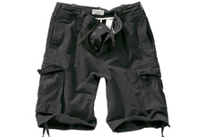 szorty SURPLUS VINTAGE SHORTS WASHED - Black