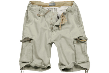 szorty SURPLUS VINTAGE SHORTS WASHED - Beige