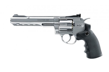 wiatrówka - rewolwer LEGENDS S60 SILVER FULL METAL