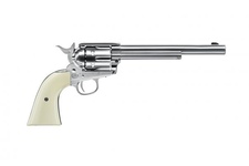 wiatrówka - rewolwer COLT SINGLE ACTION ARMY 45 PEACEMAKER NICKEL 7,5"