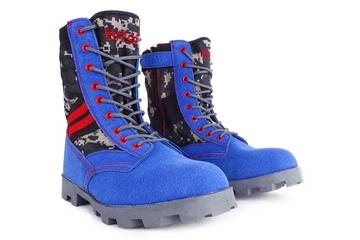 buty Double Red Grey&Blue