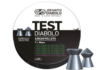 śrut 4,5 mm JSB MATCH DIABOLO TEST LIGHT WEIGHT