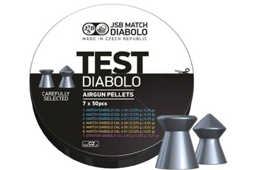 śrut 4,5 mm JSB MATCH DIABOLO TEST MIDDLE WEIGHT