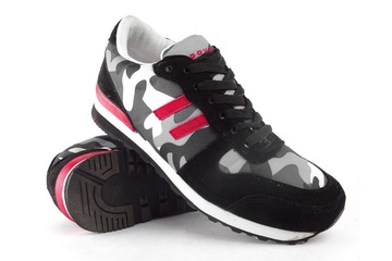 buty Double Red B&W Sneakers