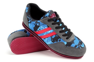buty Double Red Camo Blue Digi Sneakers