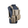 Kamizelka taktyczna typu MBSS Plate Carrier - coyote