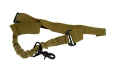 Pas nośny jednopunktowy GFC Tactical Bungee - Coyote Brown