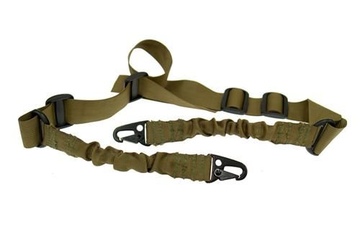 Pas nośny dwupunktowy GFC Tactical Bungee - khaki