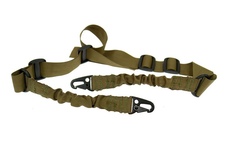 Pas nośny dwupunktowy GFC Tactical Bungee - khaki