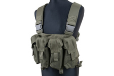 Kamizelka taktyczna typu Chest Rig - oliwkowa