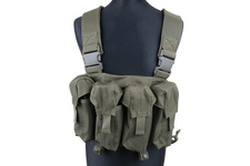 Kamizelka taktyczna typu Chest Rig - oliwkowa