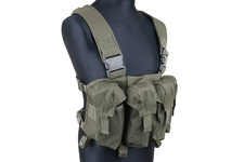 Kamizelka taktyczna typu Chest Rig - oliwkowa