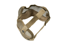 Maska Ultimate Tactical typu Stalker V3 - tan