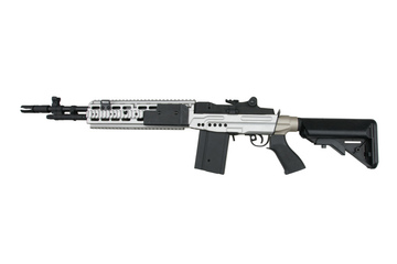 Replika karabinu CM032 EBR SF - srebrna