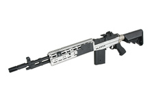 Replika karabinu CM032 EBR SF - srebrna