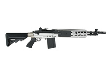 Replika karabinu CM032 EBR SF - srebrna