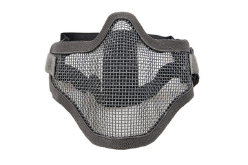 Maska Ultimate Tactical typu Stalker - szara