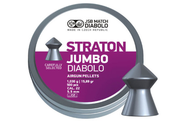 śrut 5,5 mm JSB Diabolo Straton Jumbo 250 szt.