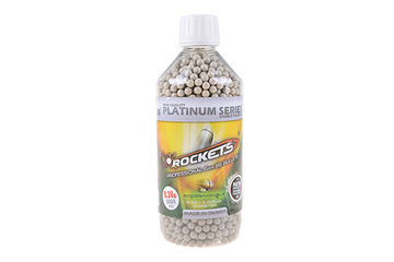 Kulki Rockets Platinum Series BIO 0,20g 3000 szt. - butelka - szare