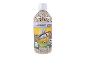 Kulki Rockets Platinum Series BIO 0,23g 3000 szt. - butelka - szare