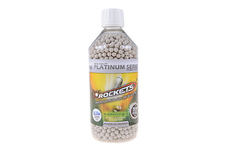 Kulki Rockets Platinum Series BIO 0,25g 3000 szt. - butelka - szare
