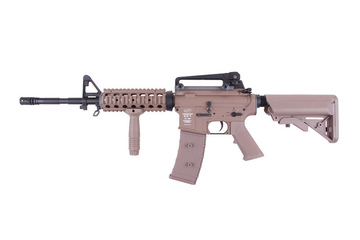 Karabin ASG LMT M4 Defender RIS Elektryczny - tan