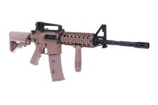 Karabin ASG LMT M4 Defender RIS Elektryczny - tan