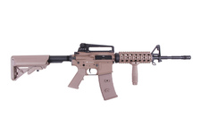 Karabin ASG LMT M4 Defender RIS Elektryczny - tan