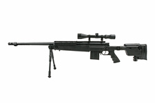 Karabin snajperski ASG Well MB4407D - z lunetą i dwójnogiem