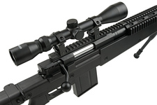 Karabin snajperski ASG Well MB4407D - z lunetą i dwójnogiem