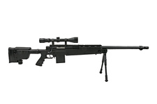 Karabin snajperski ASG Well MB4407D - z lunetą i dwójnogiem