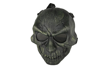 Maska Ultimate Tactical MAS-57 - ciemnozielona
