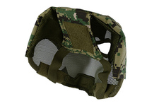 Pełna maska stalowa Ultimate Tactical V7 - digital woodland