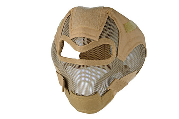 Pełna maska stalowa Ultimate Tactical V7 - TAN