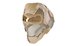 Pełna maska stalowa Ultimate Tactical  V7 - 3 color desert
