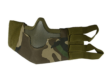 Maska Ultimate Tactical typu Stalker gen.3 - woodland