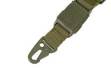 Jednopunktowy pas nośny GFC Tactical Bungee - oliwkowy