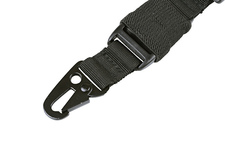 Jednopunktowy pas nośny GFC Tactical Bungee - czarny