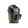 Kamizelka taktyczna typu Chest Rig - czarna