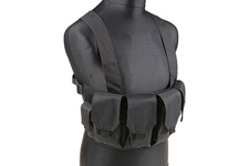 Kamizelka taktyczna typu Chest Rig - czarna