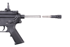 Replika karabinka SA-B12 KeyMod 8" SAEC System - Half Tan