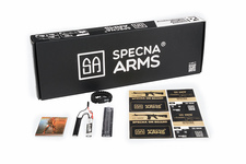 Replika karabinka SA-B12 KeyMod 8" SAEC System - Half Tan