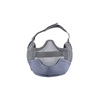 Maska Ultimate Tactical typu Stalker V3 - szara