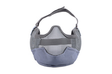 Maska Ultimate Tactical typu Stalker V3 - szara