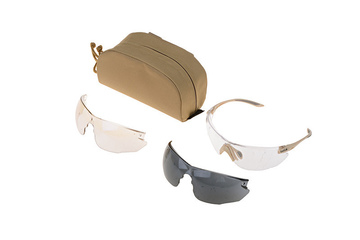 Okulary ochronne Bollé Combat (Kit) - piaskowe