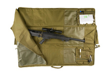 Pokrowiec na broń GFC Tactical z matą strzelecką - olive green