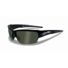 Okulary balistyczne Wiley X Saint Polarized Green Gloss - Black Frame