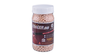 Kulki 0,25g Tracer RED - 2400 szt