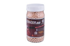 Kulki 0,25g Tracer RED - 2400 szt
