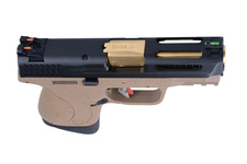 Replika pistoletu 3.8 MP Compact Force  - tan